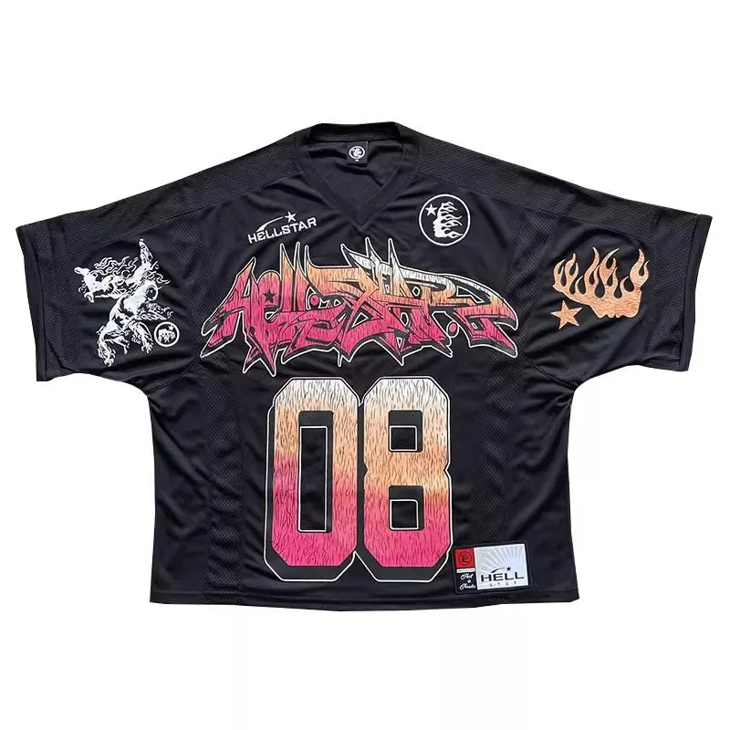 HS Mesh Patchwork Tee