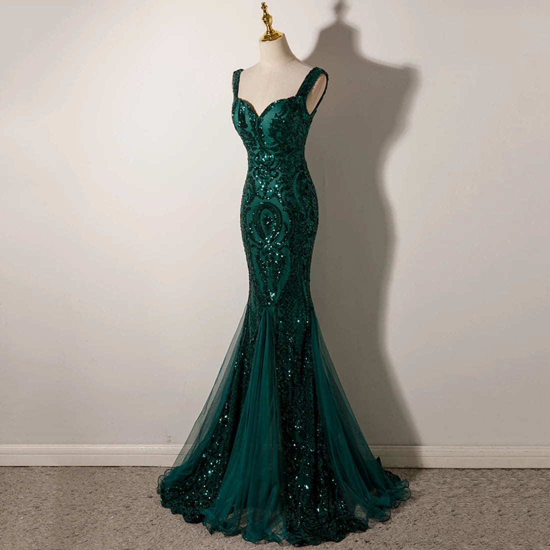 Mermaid Floor Length Dress