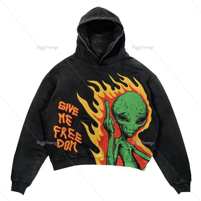 Goth Streetwear Hoodie