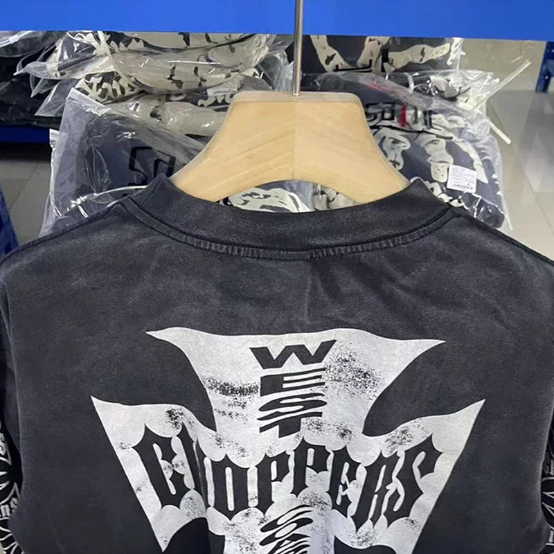 Cross Logo Choppers Long Sleeve T-Shirt
