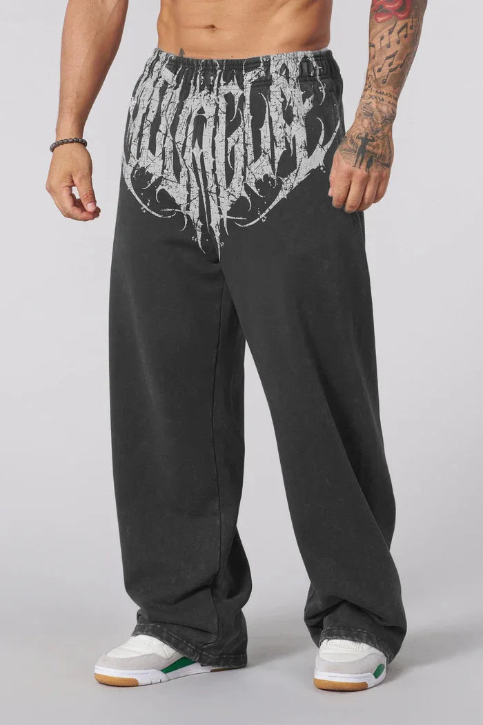 Men’s Cycling Printed Pants