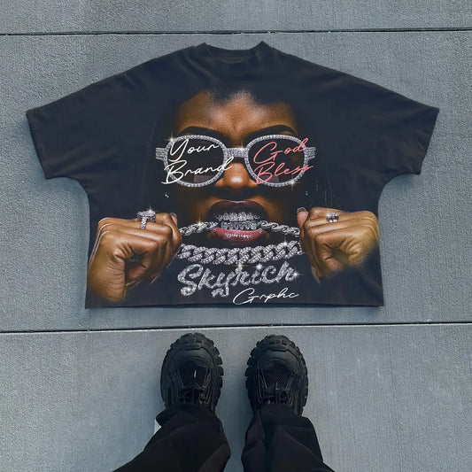 Graphic Statement Loose Fit Tee