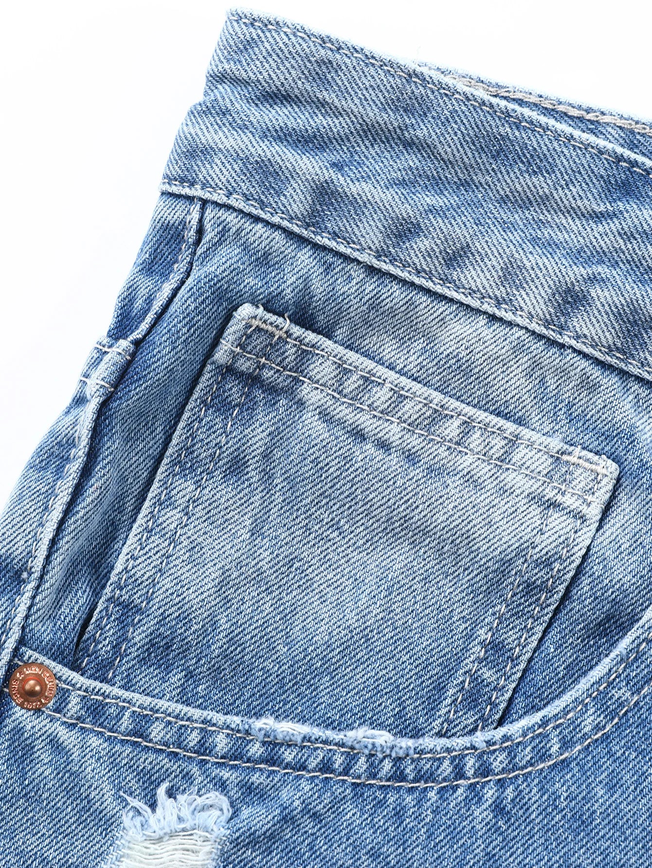 Y2K Ripped Baggy Denim