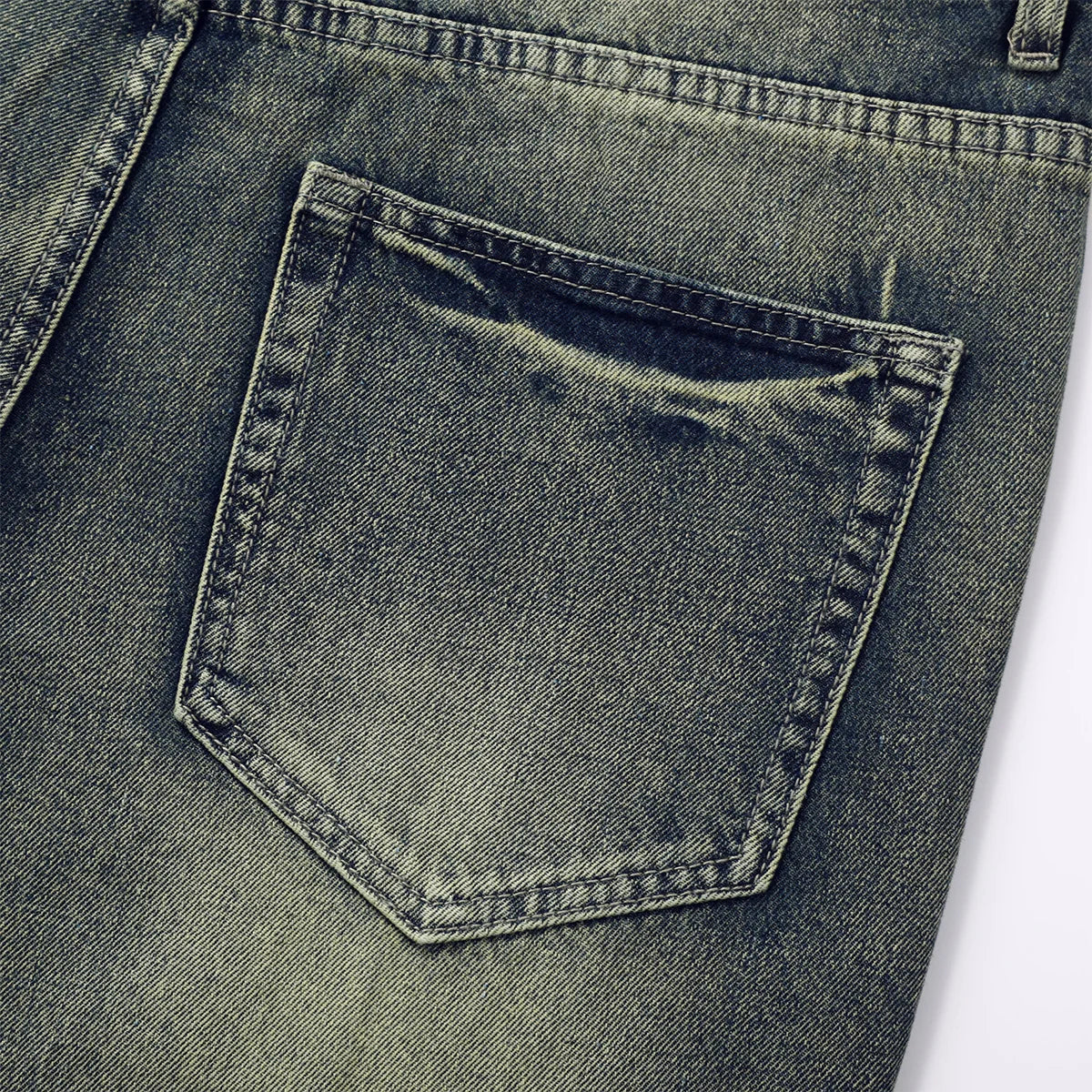 Men’s Y2K Ripped Distressed Jeans