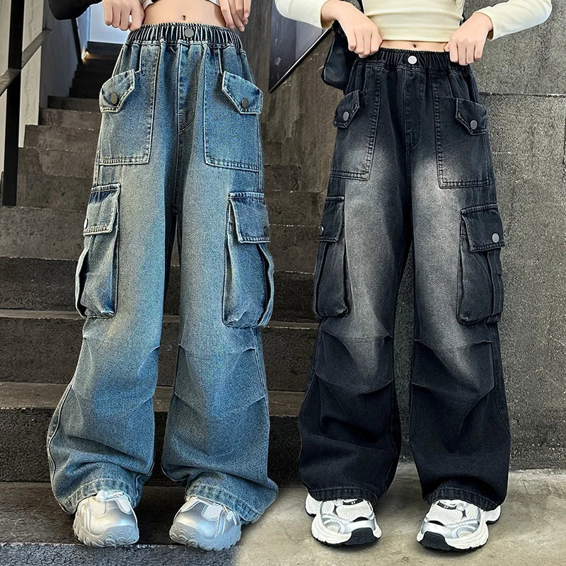 Vintage Baggy Denim Pants