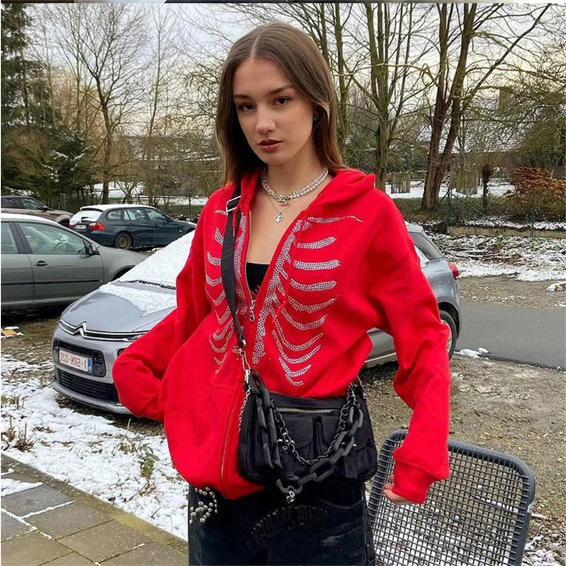 Gothic Skull Hoodie