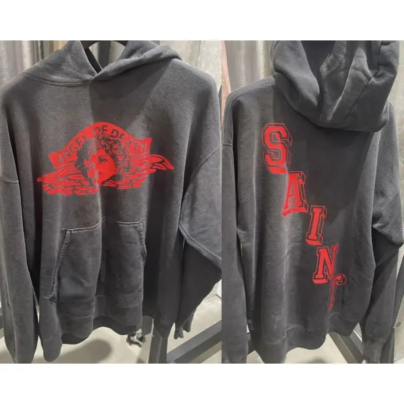 Saint Slogan Hoodies Set