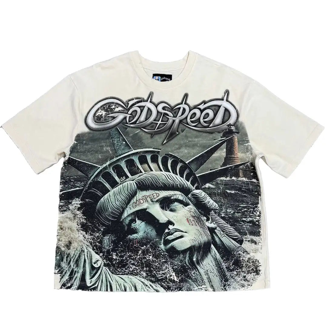 Y2K Gothic Streetwear T-Shirt