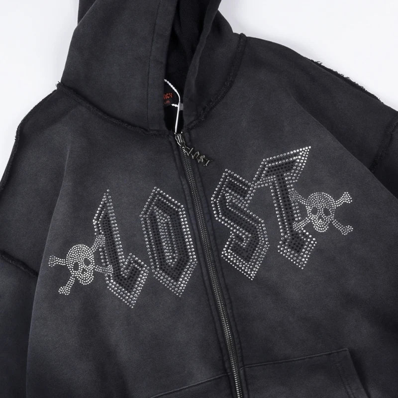 Skull Hoodie Set