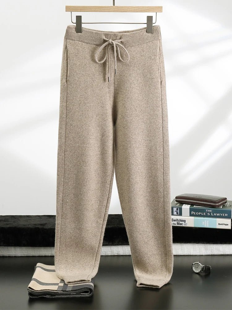 Cashmere Men Hooded Cardigan Set
