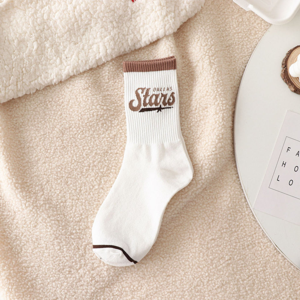 Brown Stripe Socks