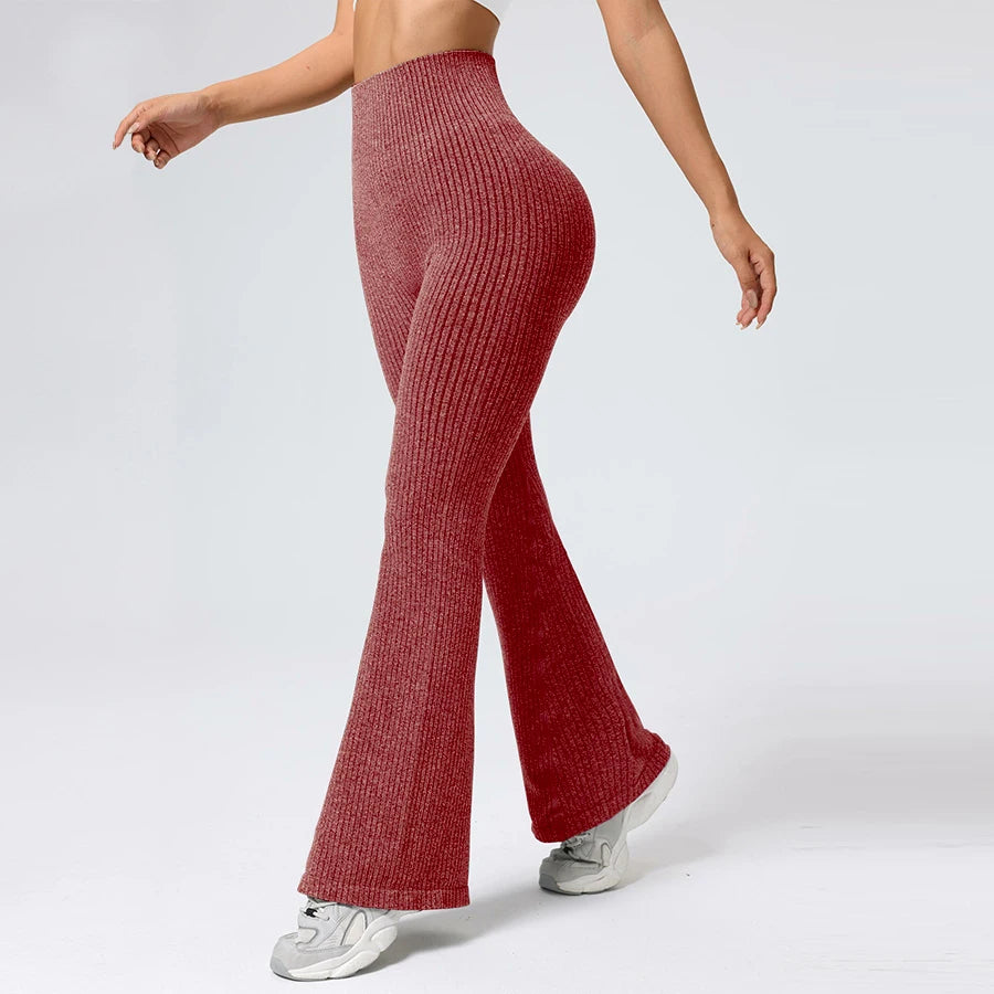 Flared Yoga Stretch Pants