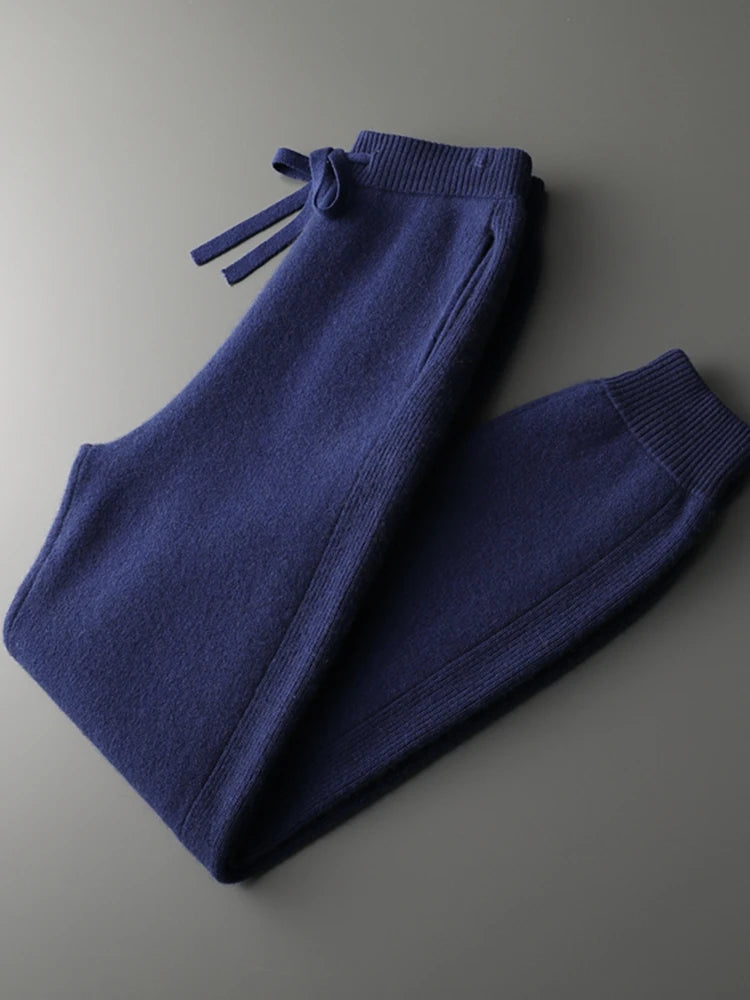 Cashmere Men Hooded Cardigan Set