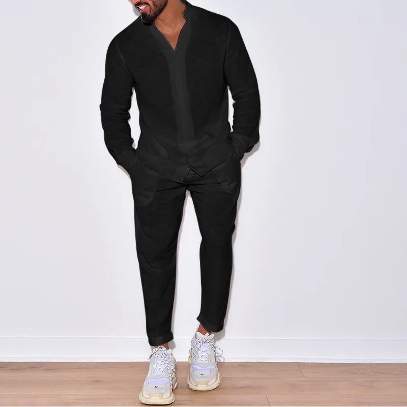 Men’s Monochrome Casual Suit