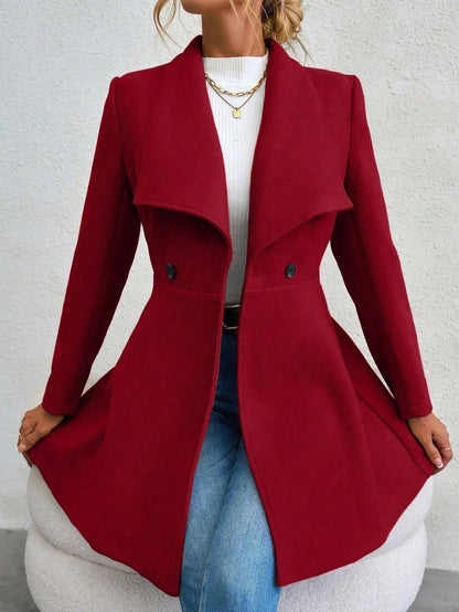 Valentine’s Day Button-Up Coat