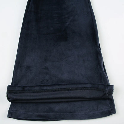 Retro Drawstring Flare Pants