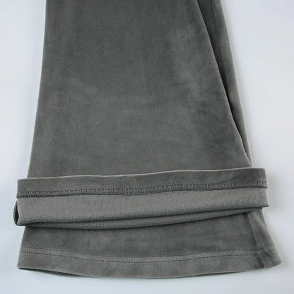 Retro Drawstring Flare Pants