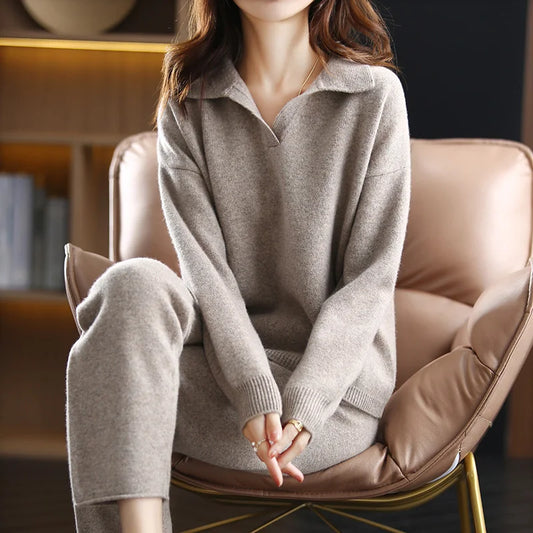 Women’s Loose Knit Suit
