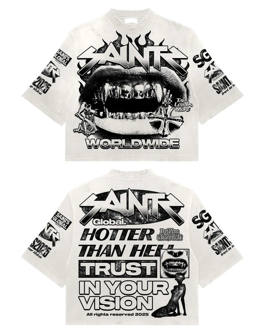 Vintage Graphic T shirt Oversized