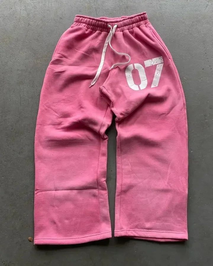 Baggy Pleated SweatPants