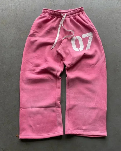 Baggy Pleated SweatPants