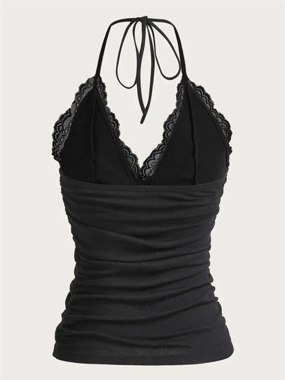 Y2K Lace Tank Top