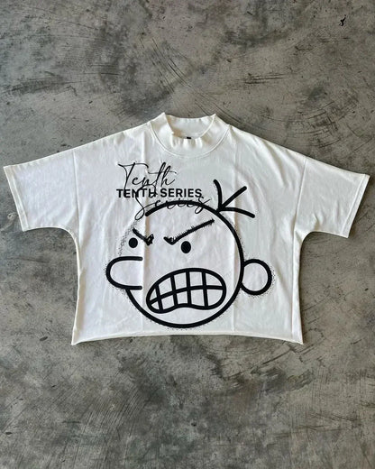 Hip-Hop graphic Print Tee