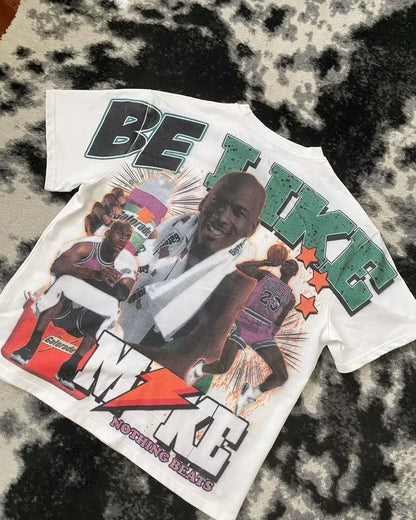 Y2K Retro Portrait Graphic Tee
