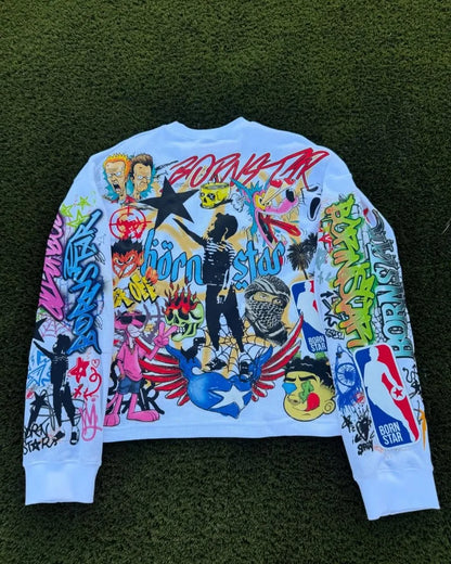 Y2K Gothpunk Long Sleeve Tee