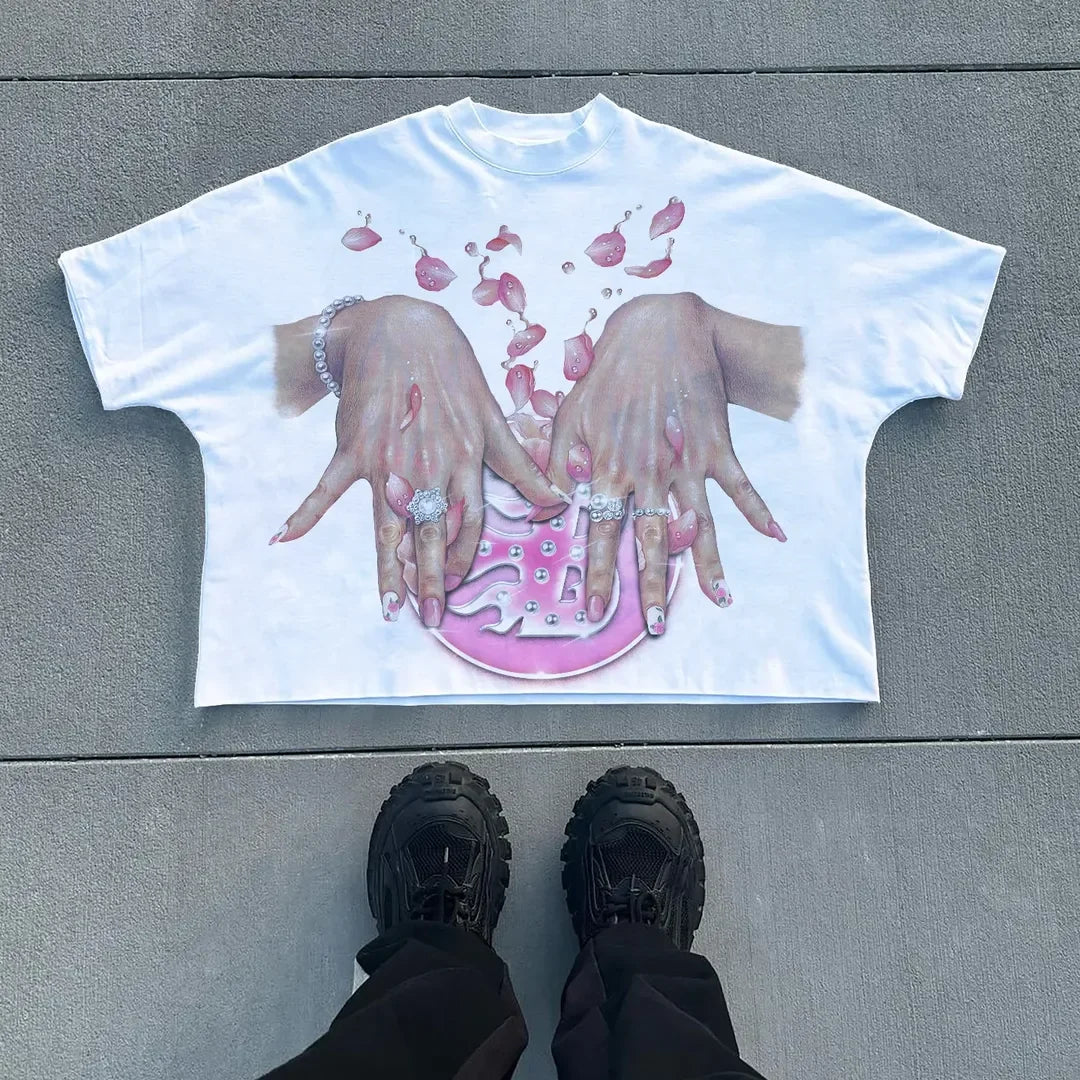 Graphic Statement Loose Fit Tee