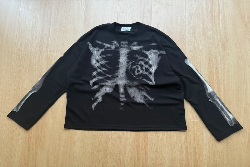 Waffle Skeleton T-Shirt