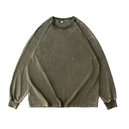 Vintage Washed Cotton Sweatshirt