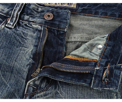Men’s Retro Ripped Jeans