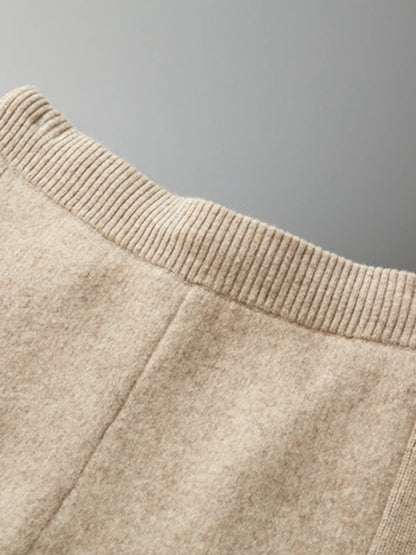 Cashmere Men Hooded Cardigan Set