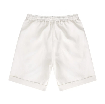 Men’s Beach Vacation Solid Color Shorts