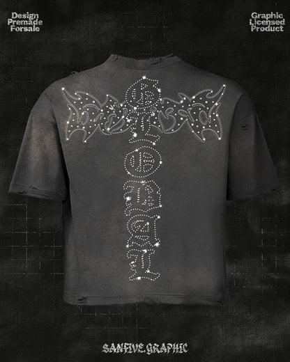 Gothic Statue of Liberty T-Shirt