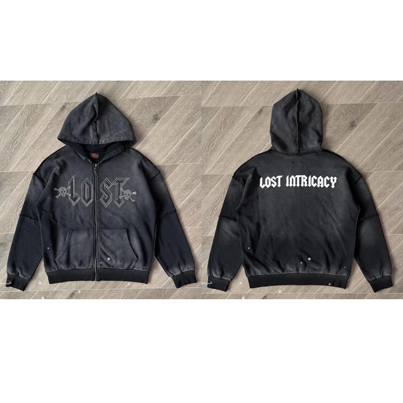 Skull Hoodie Set
