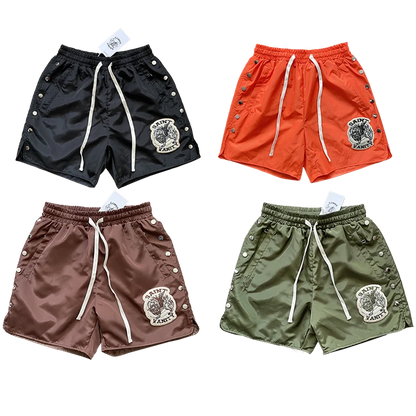 Unisex Embroidered Sports Shorts