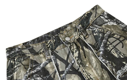 Y2K Flare Cargo Pants