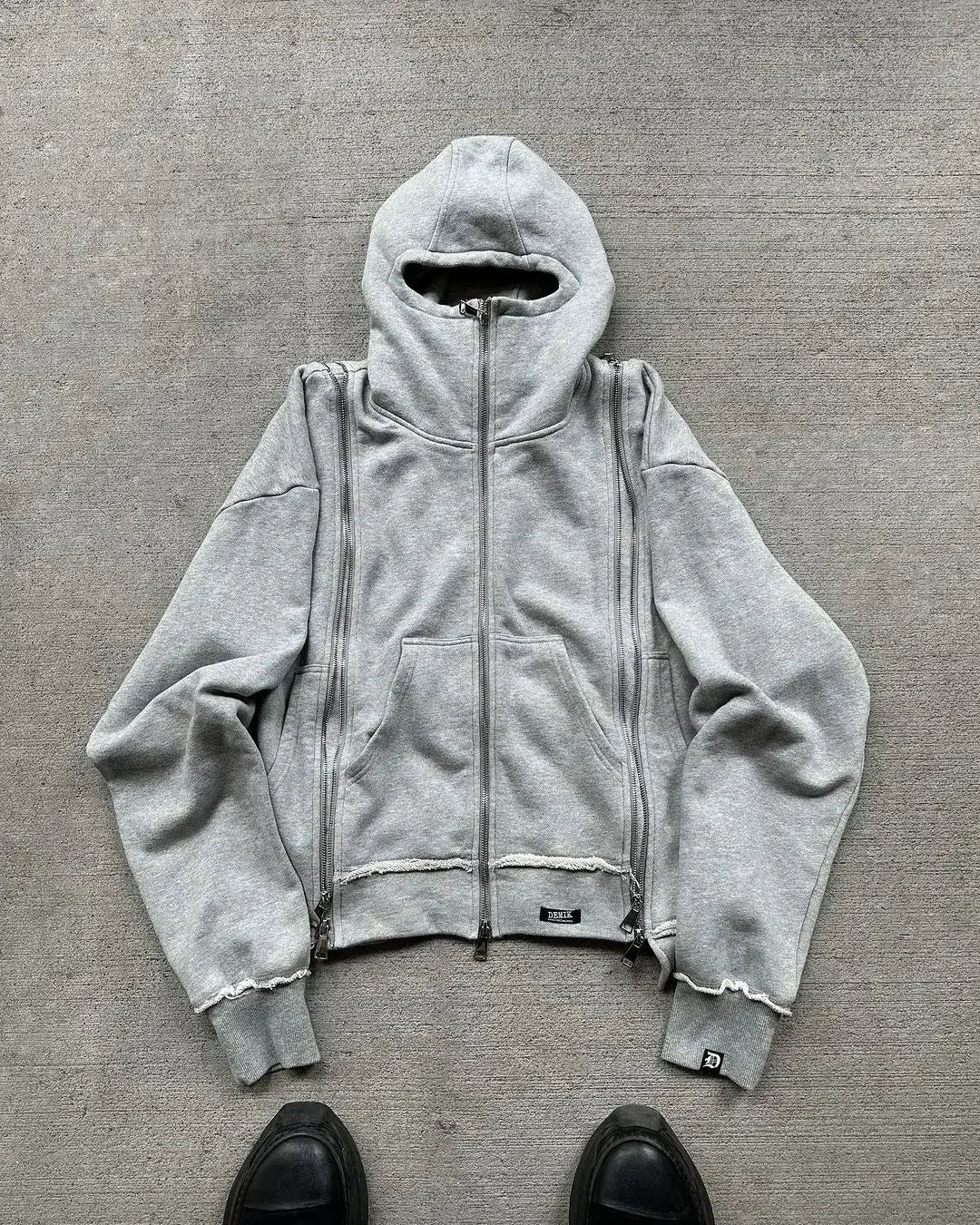 Dark Retro Streetwear Hoodie
