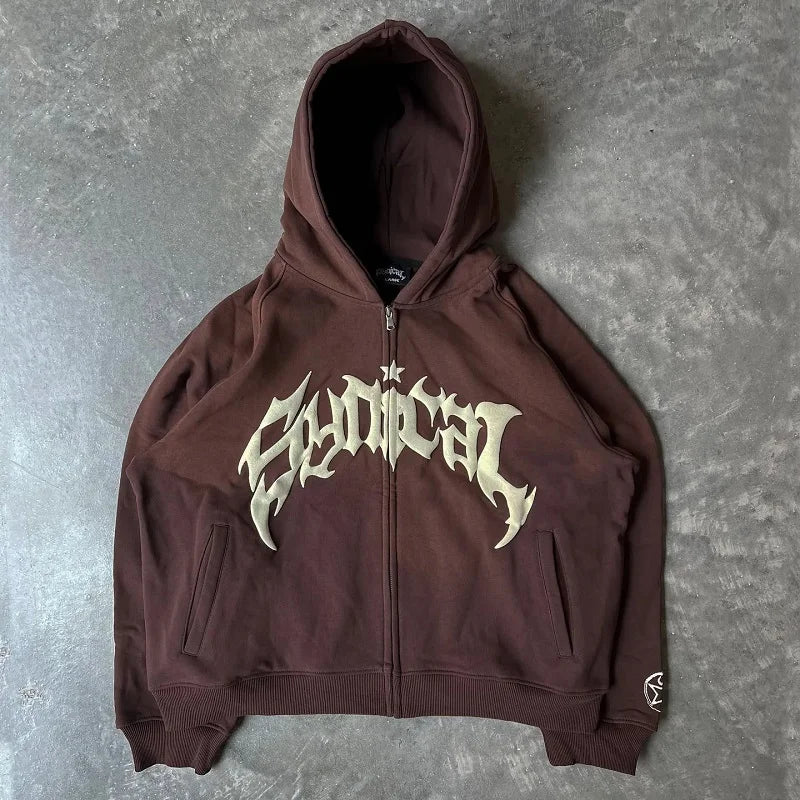Y2K Zip Unisex Hoodie