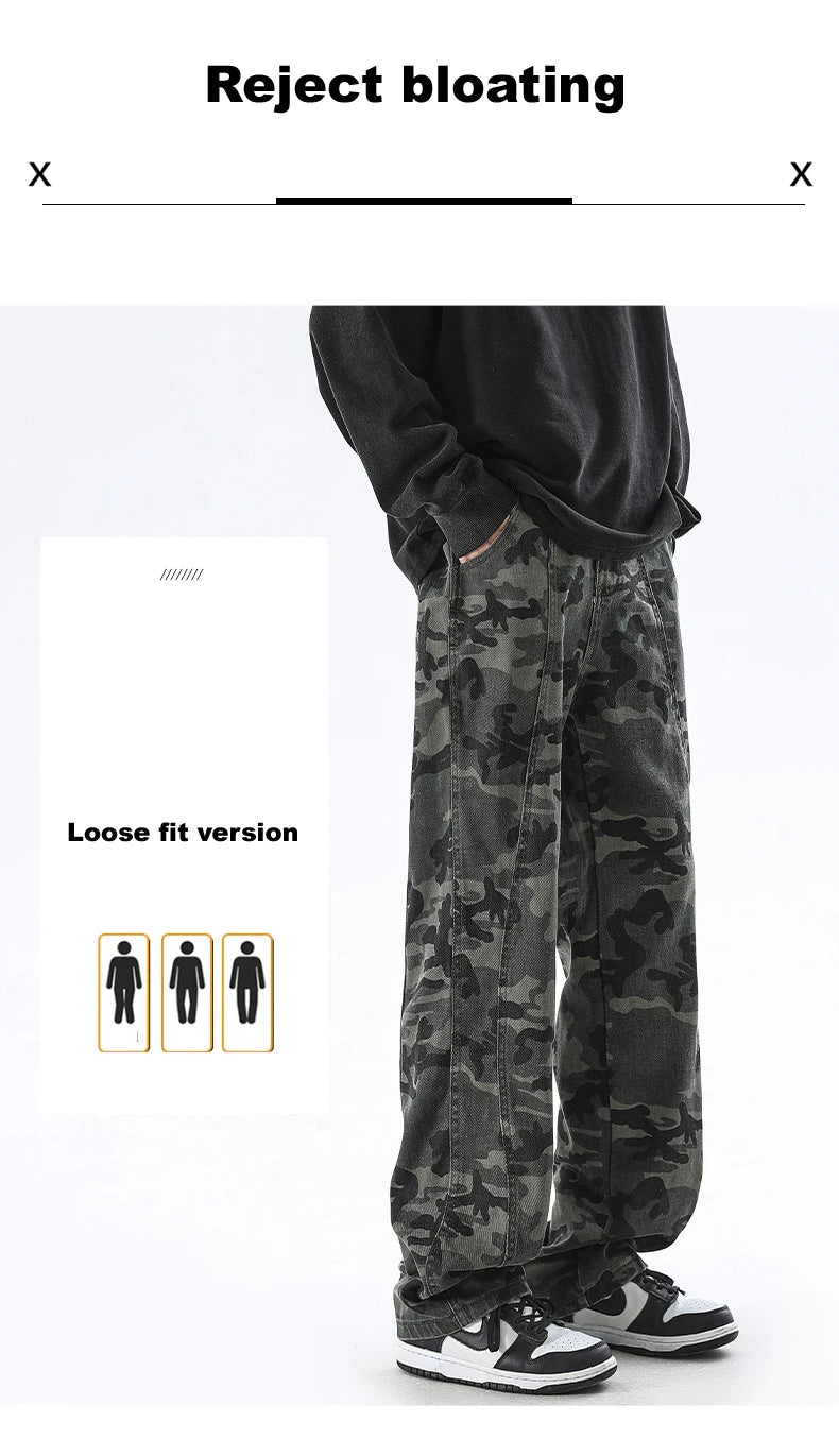 Grey Cargo Jeans