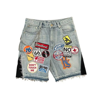 Retro Denim Shorts