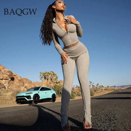 Women Workout Sweat Set