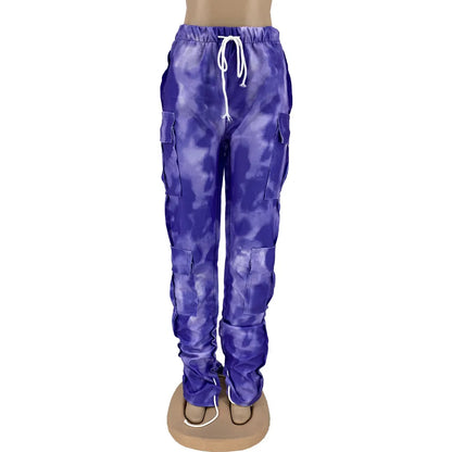Tie-Dye Cargo Pants