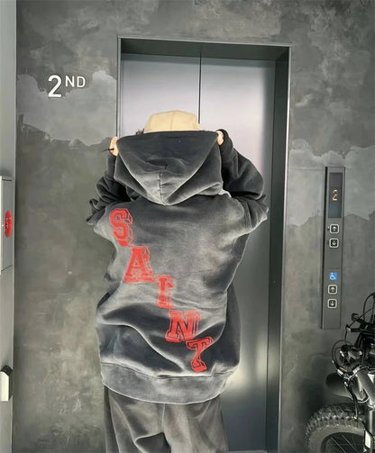 Angel Of Death Washed Hoodie