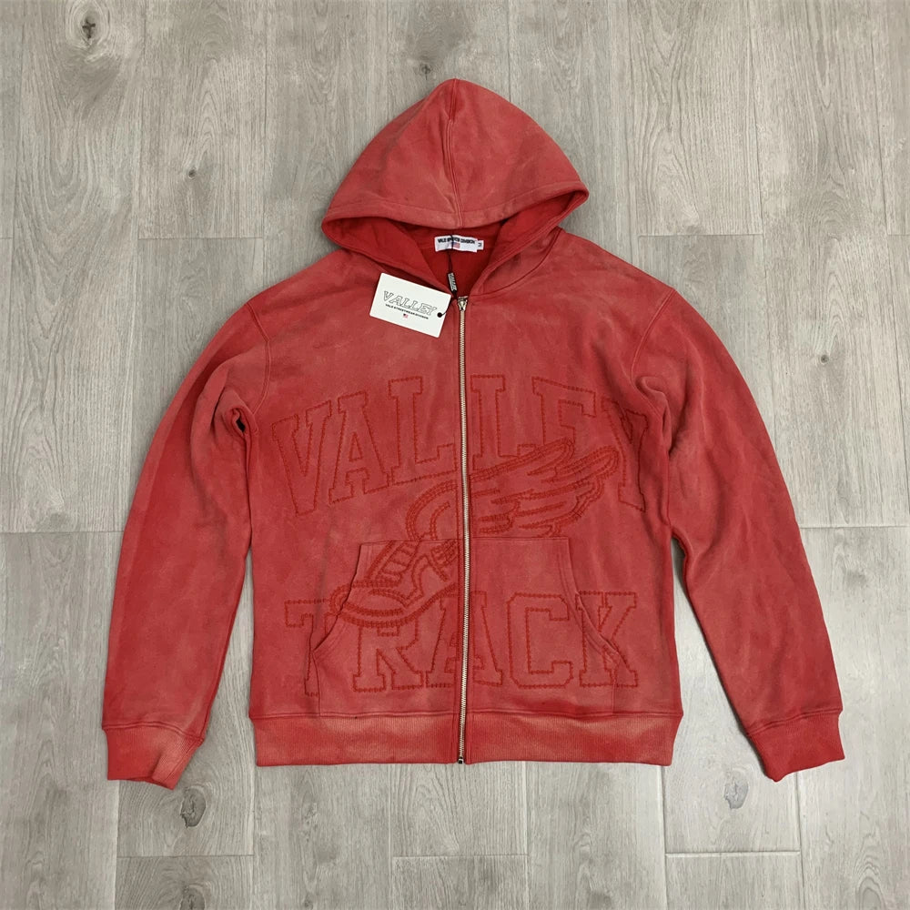 Wing Vale Zip-Up Hoodie