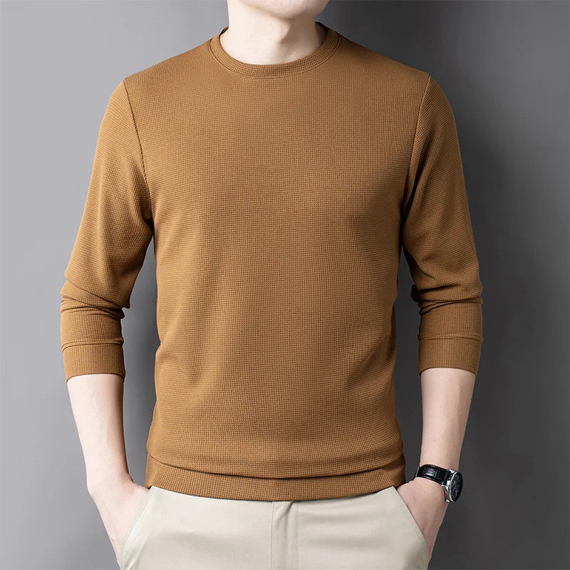 Casual Men’s Waffle T-Shirt