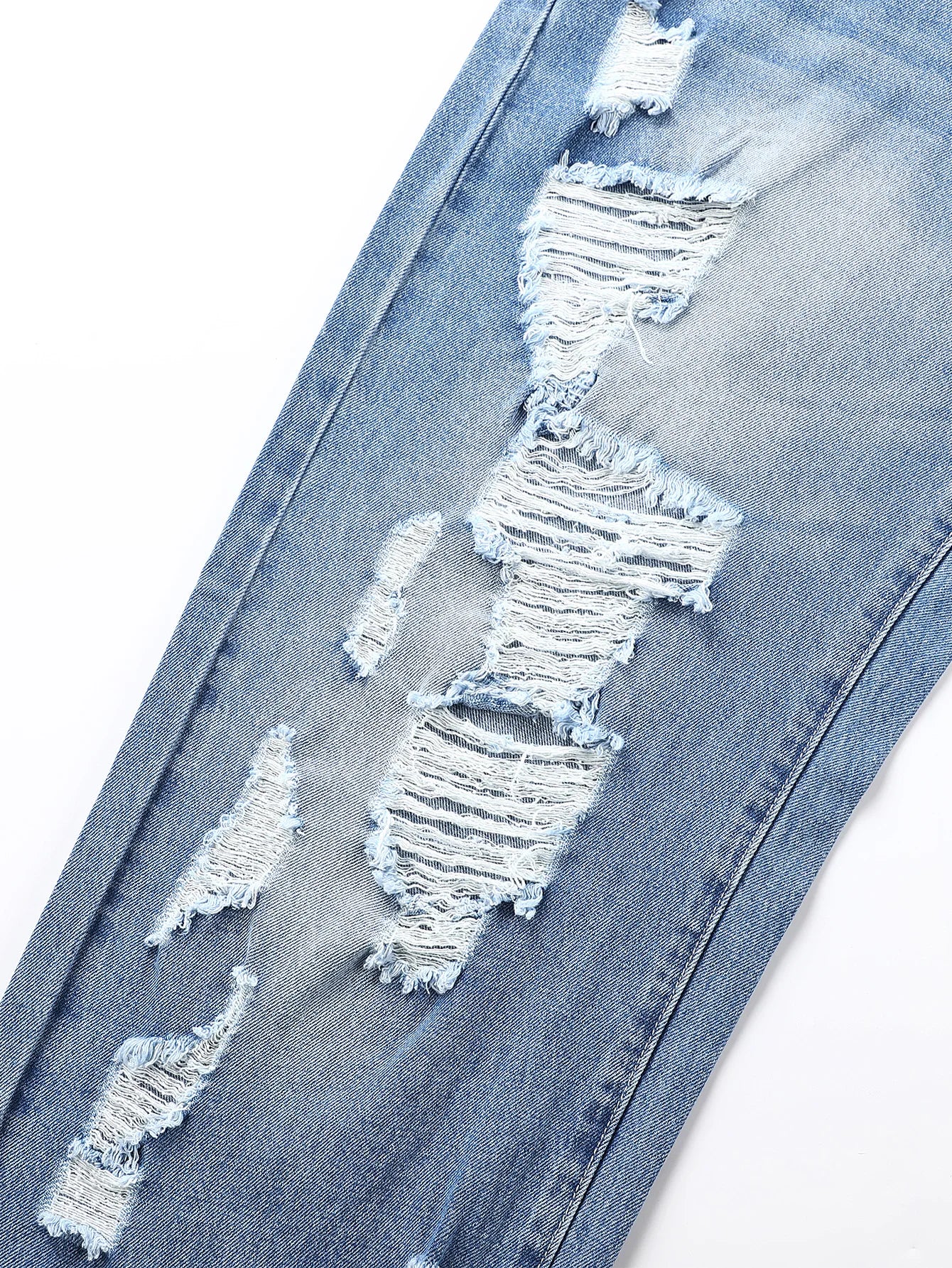 Y2K Ripped Baggy Denim