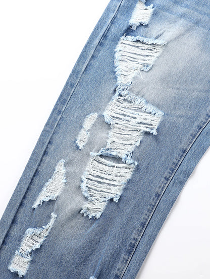 Y2K Ripped Baggy Denim